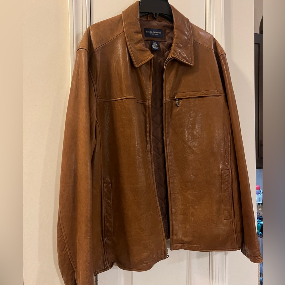 Men’s XL TG Daniel Cremieux Leather Jacket